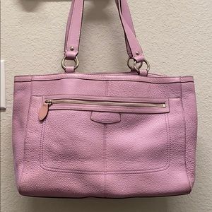 Lavender Coach purse